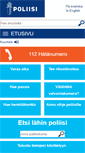 Mobile Screenshot of poliisi.fi